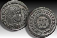 Ancient Coins - AE follis Constantine I The Great, Ticinum (Pavia) mint 2nd officina circa 319-321 A.D.