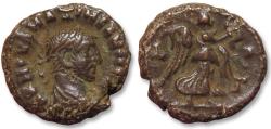 Ancient Coins - 18mm BI tetradrachm Maximian / Maximianus, Egypt, Alexandria, dated RY 3 = 287-288 A.D. - Nike with wreath -