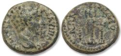 Ancient Coins - AE 17mm Marcus Aurelius as Caesar, LYDIA, Maionia / Maeonia 144-161 A.D. - scarce little coin -