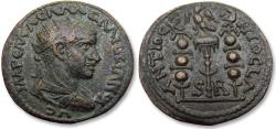 Ancient Coins - AE 22mm Aemilian / Aemilianus, Pisidia, Antioch mint 253 A.D.  - scarce/rare -