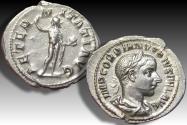 Ancient Coins - AR denarius Gordian III / Gordianus III, Rome mint circa 241-243 A.D.  AETERNITATI AVG -