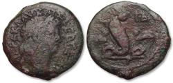 Ancient Coins - 26mm tetradrachm Nero, Alexandria mint dated Year 14 (circa 67-68 A.D.) - rare last year issue of the type