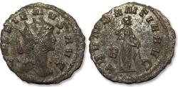Ancient Coins - AE silvered antoninianus Gallienus, Rome mint circa 265-267 A.D. - ABVNDANTIA AVG -