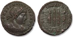 Ancient Coins - AE follis Constantine II as Caesar, Treveri (Trier) mint circa 330-333 A.D. - mintmark TRP⁕ -