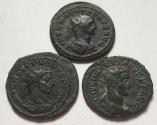 Ancient Coins - Group of 3x antoninianus struck under Emperor Probus