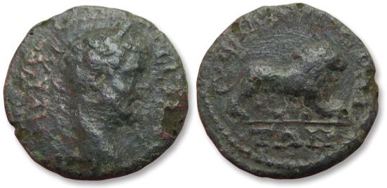 Ancient Coins - Æ Group of 4x assarion / assaria Septimius Severus, Moesia Inferior, probably Nikopolis mint 193-211 A.D. - different reverse types -