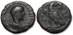 Ancient Coins - 23mm BI tetradrachm Severus Alexander, Alexandria mint dated RY 5 = 225-226 A.D. - Eagle reverse - scarce