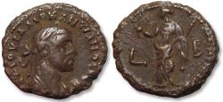 Ancient Coins - 20mm BI tetradrachm Diocletian / Diocletianus, Alexandria mint dated RY 2 = 285-286 A.D. - Eirene (Pax) reverse -