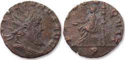Ancient Coins - Antoninianus Aureolus, Mediolanum (Milan) 1st officina 267-268 A.D. - scarce -
