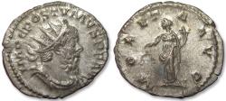 Ancient Coins - BI silvered antoninianus Postumus, Treveri or Cologne mint 263-265 A.D. - MONETA AVG -