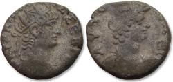 Ancient Coins - BI tetradrachm Nero, Alexandria mint dated year 12 = 65-66 A.D.