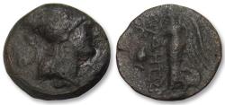 Ancient Coins - 10mm AE coin Pamphylia, Side circa 300-200 B.C.