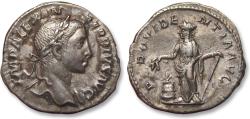 Ancient Coins - AR denarius Severus Alexander, Rome mint circa 231-235 A.D. - PROVIDENTIA AVG -