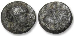 Ancient Coins - 10mm AE coin Mysia, Astyra circa 400-395 B.C. - under Tissaphernes, Satrap of Mysia -