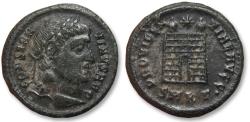 Ancient Coins - AE follis Constantine I The Great, Cyzicus mint circa 324-328 A.D. - mintmark SMKΓ• -