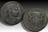 Ancient Coins - AE follis Constantine I, Heraclea mint 2nd officina circa 330-335 A.D. - mintmark •SMHB• - scarce mint