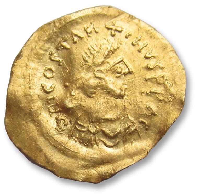 AV gold Tremissis Tiberius II Constantine, Constantinople mint 578