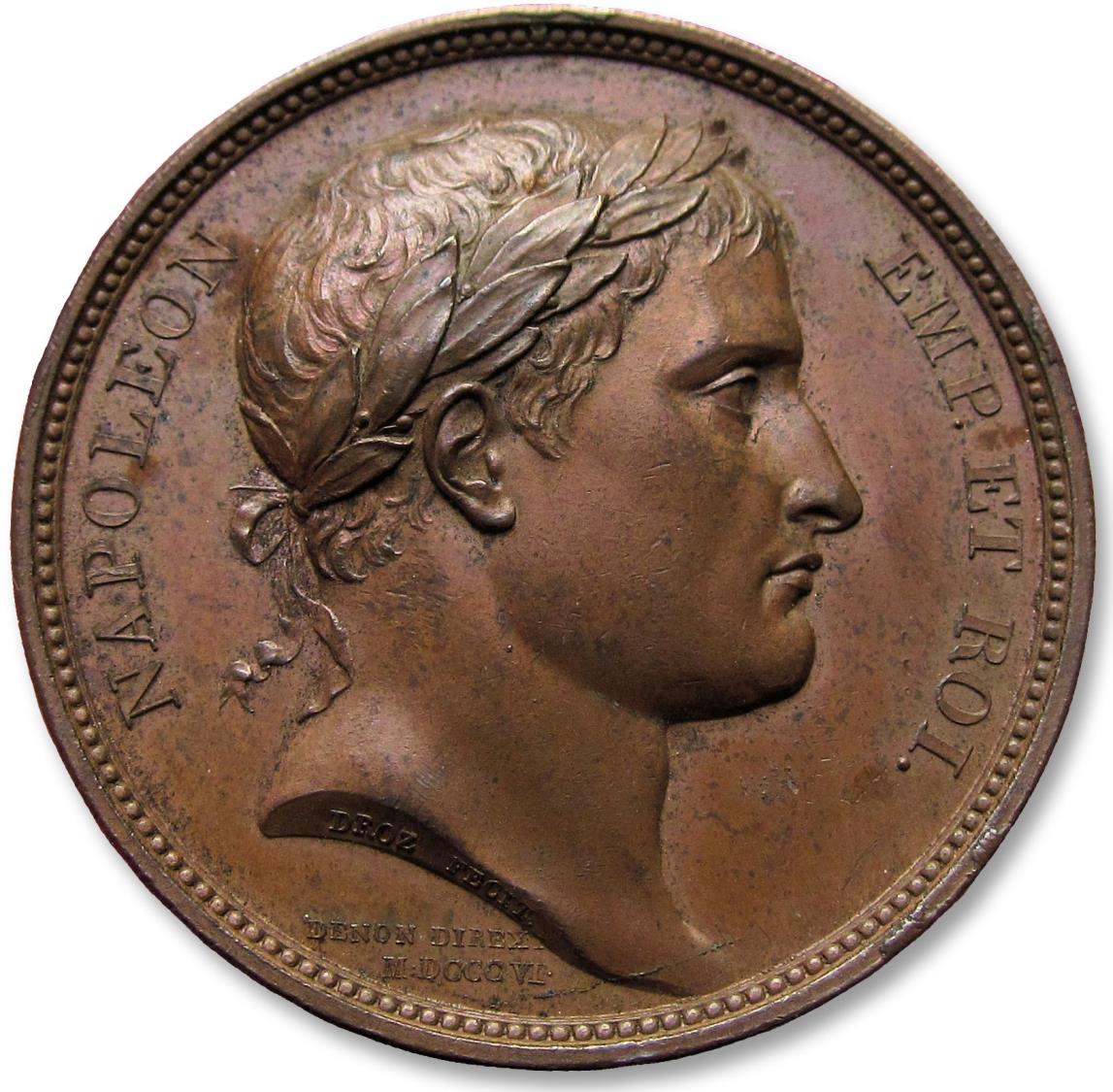 1806 A.D. Napoleon I Bonaparte: The construction of the Arc de
