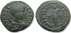 Ancient Coins - Æ 22mm (diassarion?) Septimius Severus, Moesia, Marcianopolis 193-211 A.D. - Homonoia standing left -
