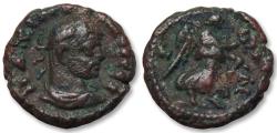 Ancient Coins - 18mm BI tetradrachm Maximian / Maximianus, Egypt, Alexandria, dated RY 7 = 291-292 A.D. - Nike with wreath -