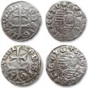 World Coins - Group of 2x AR denarius Sigismund I of Luxembourg, King of Hungary, 1387 - 1437 A.D.