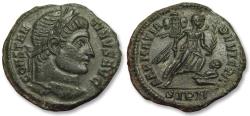 Ancient Coins - AE follis / nummus Constantine I, Sirmium mint circa 324-325 A.D. - SARMATIA DEVICTA -