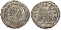 Ancient Coins - Silvered antoninianus Valerian I / Valerianus I, Samosata mint circa 255-256 A.D. - PIETAS AVGG -