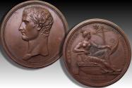 World Coins - 1802 A.D. Napoleon I : Commemorating his escape from the assassination plot of the Rue Saint-Nicaise