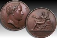 World Coins - 1812 A.D. Napoleon I Bonaparte: Commemorating the French army at the Dniepr