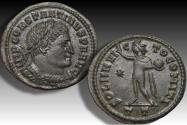 Ancient Coins - AE follis Constantine I The Great, Ticinum (Pavia) mint circa 313-314 A.D. - mintmark TT - nearly as minted