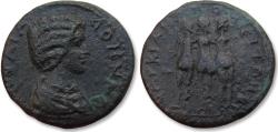 Ancient Coins - Æ 23mm Julia Domna, Moesia, Marcianopolis 193-217 A.D. - The Three Graces -
