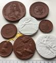 World Coins - Group of 8 large Meissen porcelain medals, GERMANY 1920 - 1995