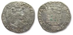 World Coins - Silver Arendschelling of 6 stuiver no date (1612-1619 A.D.) city of Kampen / Campen - in name of Matthias I