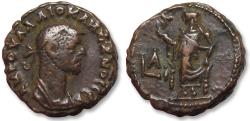 Ancient Coins - 20mm BI tetradrachm Diocletian / Diocletianus, Alexandria mint dated RY 1 = 284-285 A.D. - Elpis (Spes) reverse -