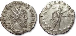 Ancient Coins - BI silvered antoninianus Postumus, Treveri or Cologne mint circa 266-267 A.D. - SAECVLI FELICITAS -