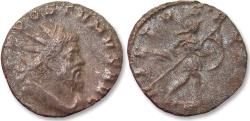 Ancient Coins - Silvered antoninianus Aureolus, Mediolanum (Milan) 3rd officina circa 268 A.D.