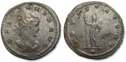 Ancient Coins - BI antoninianus Gallienus, Antioch mint circa 263 A.D. - IOVI STATORI -