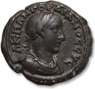 Ancient Coins - Ex Busso Peus 1989 - BI tetradrachm Gordian III, Egypt, Alexandria dated RY 4 240-241 A.D.