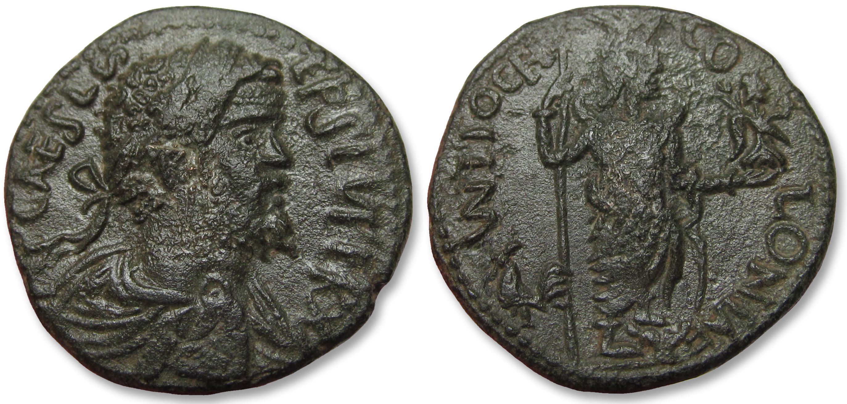 AE 22mm Septimius Severus, Pisidia, Antioch 193-211 A.D. - ANTIOCH