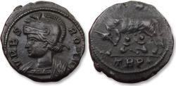 Ancient Coins - Constantine I AE follis, Treveri (Trier) mint 330-331 A.D. - mintmark TRP• -