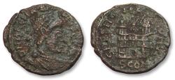 Ancient Coins - AE 14 mm minimus Magnus Maximus, Arelate (Arles) mint - SPES ROMANORVM, SCON - scarce - circa 387-388 A.D.
