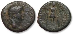 Ancient Coins - AE 19mm provincial coin Domitian / Domitianus, Lycaonia, Iconium mint 81-96 A.D. - scarce cointype -
