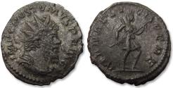 Ancient Coins - BI antoninianus Postumus, Cologne 266 A.D. - very rare DIANA LVCIFERE reverse -