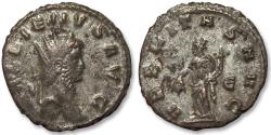 Ancient Coins - AE/BI silvered antoninianus Gallienus, Rome mint 260-268 A.D. - VBERITAS AVG, Є in right field -