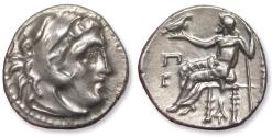 Ancient Coins - AR drachm Kings of Thrace, Lysimachoss, Magnesia ad Maeandrum 319-305 B.C.f - in name of Alexander III