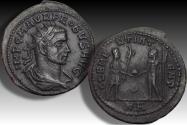 Ancient Coins - AE/BI (silvered) antoninianus Probus, Tripolis mint circa 276 A.D. - CLEMENTIA TEMP - scarce & high quality!