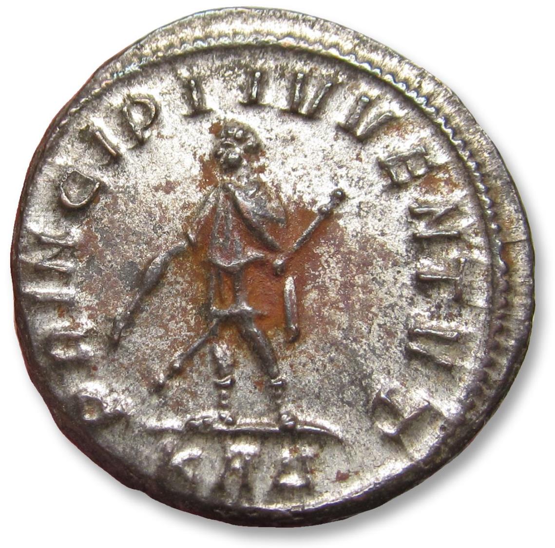 Silvered antoninianus Numerianus as Caesar, Rome 282-283 A.D.
