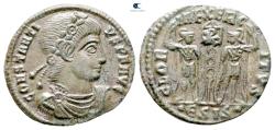 Ancient Coins - Constantius II, 337-361. Follis Siscia