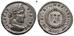 Ancient Coins - Crispus, Caesar 317- 326. Follis Siscia. ex Peter Weiß collection