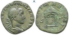 Ancient Coins - Volusian AD 251-253. Struck AD 252. Rome Sestertius Æ